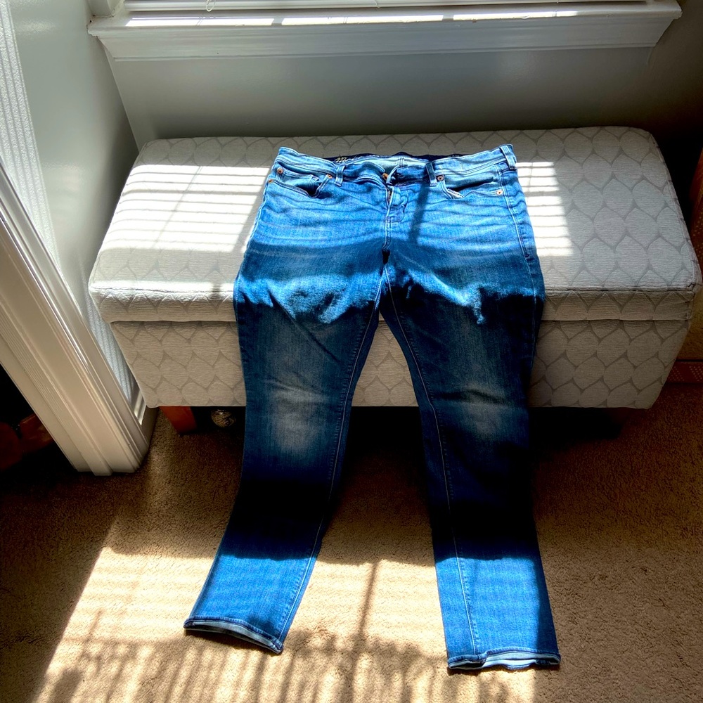 Madewell Rail Straight Jeans